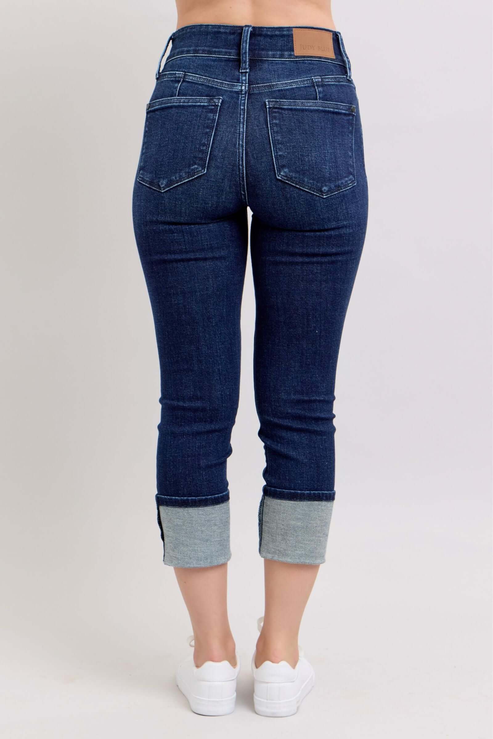 Judy Blue “Double-Up” High Waist Capris