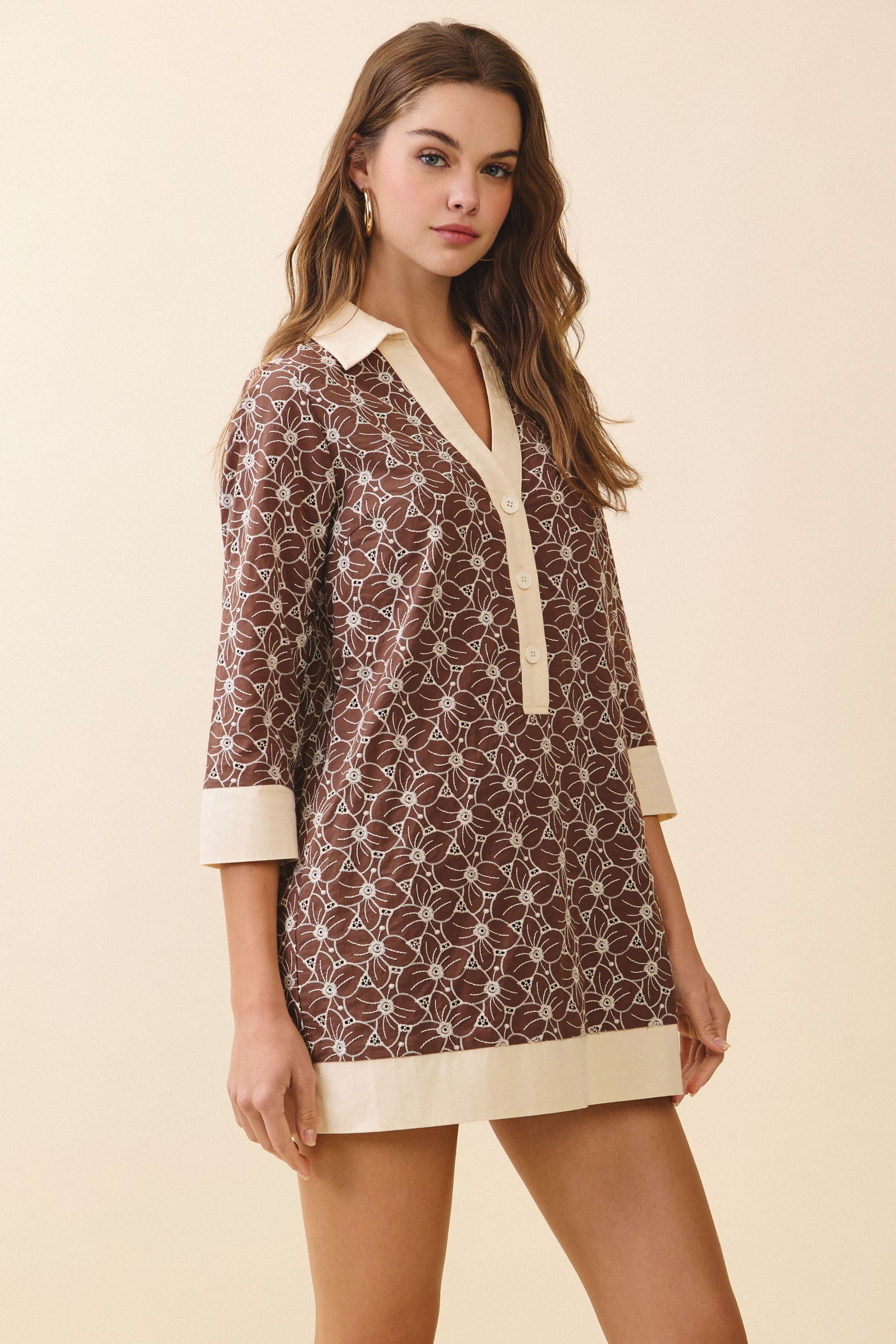 The Holland Tunic Mini Dress