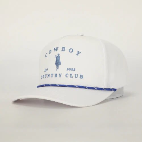 Horse Roped Hat White