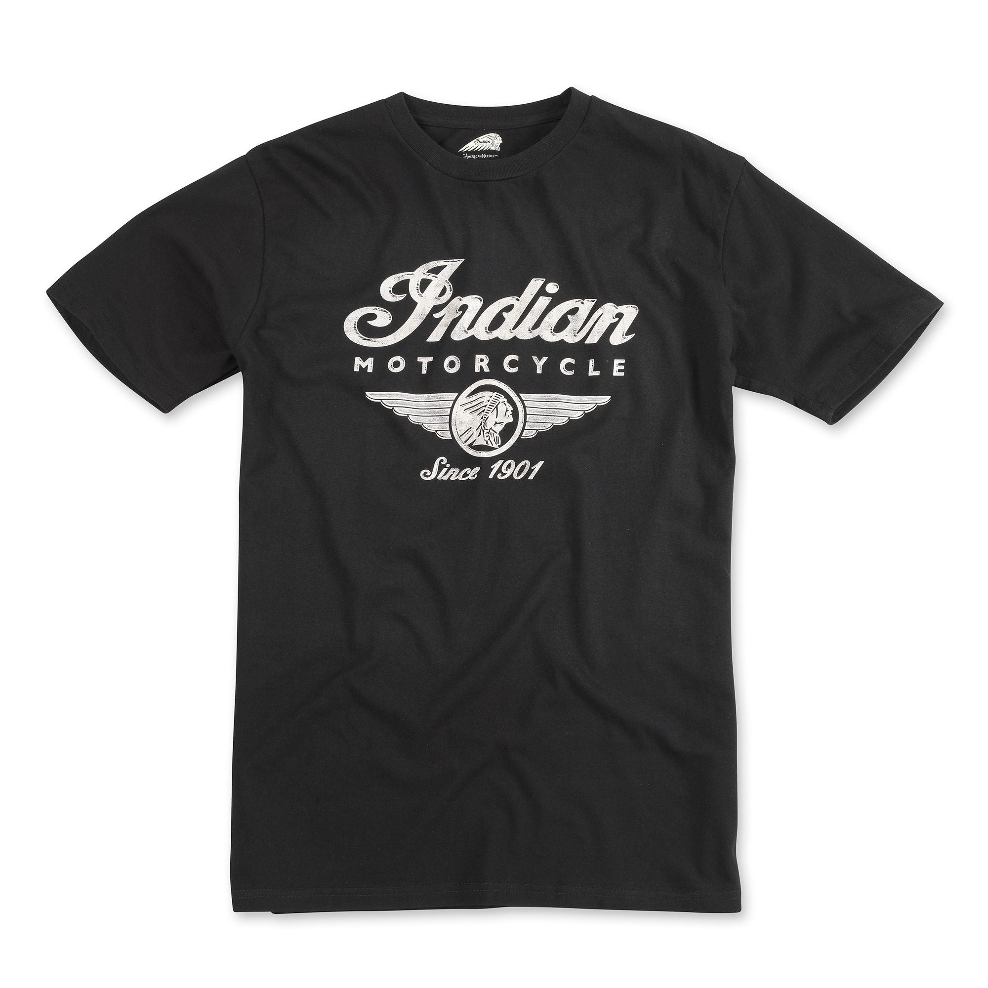 Indian Motorcycle Graphic Tee- Black