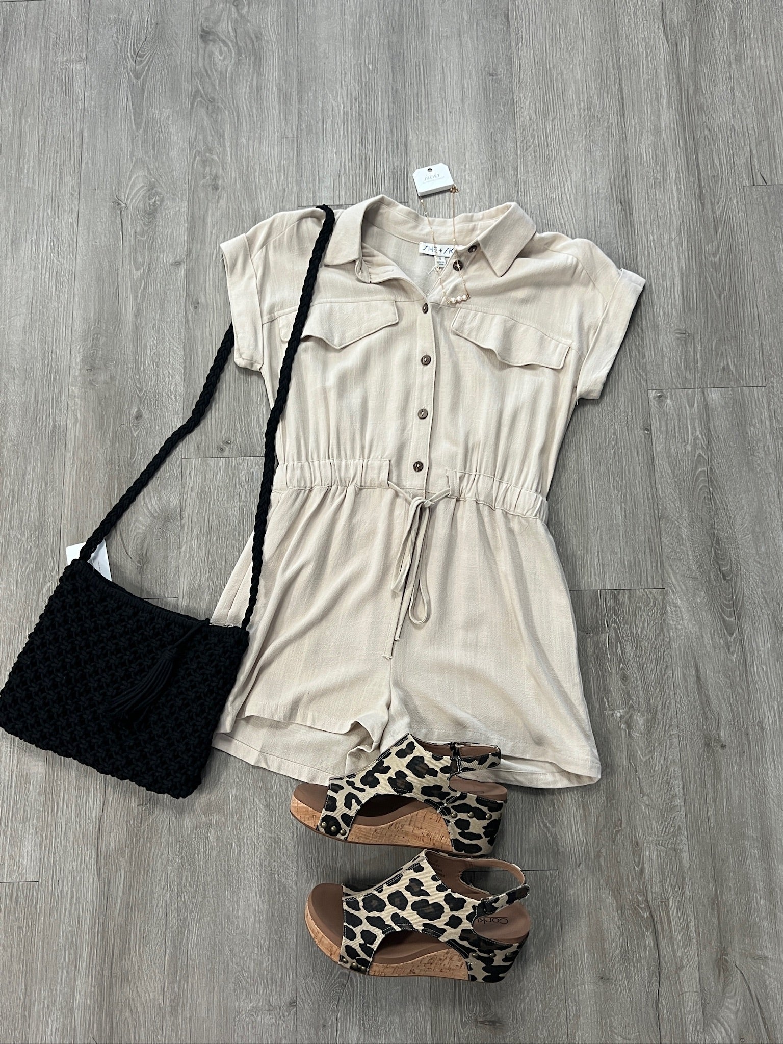 Linen Romper