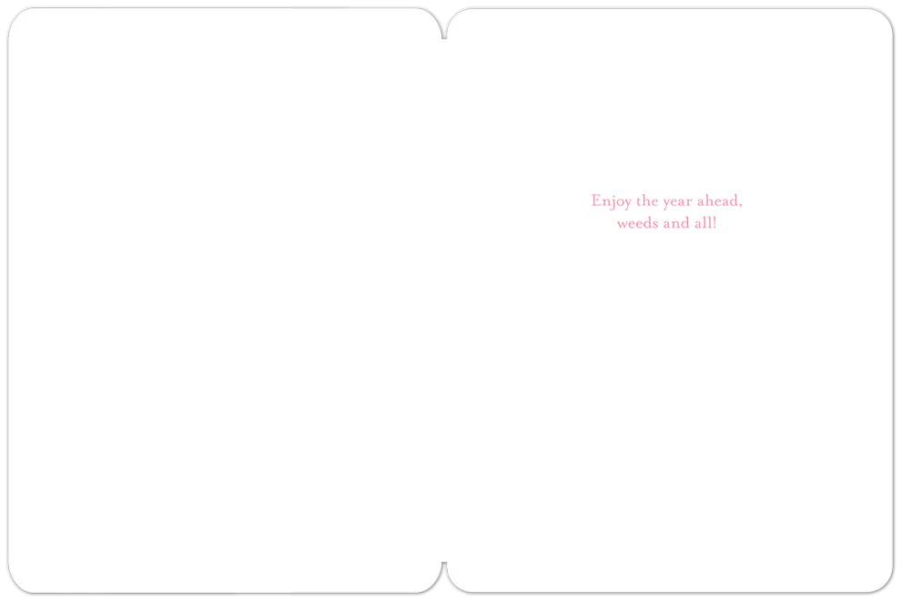 Willow and Ivy "Garden Boots" Happy Birthday Card