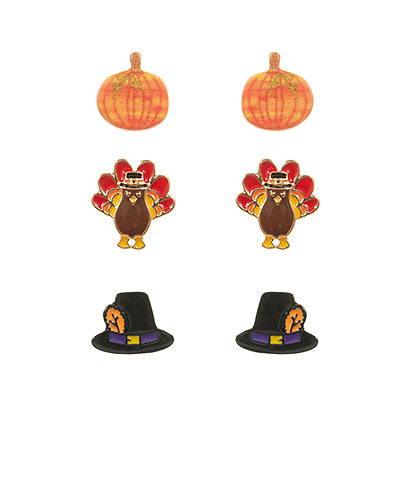 Thanksgiving earring set