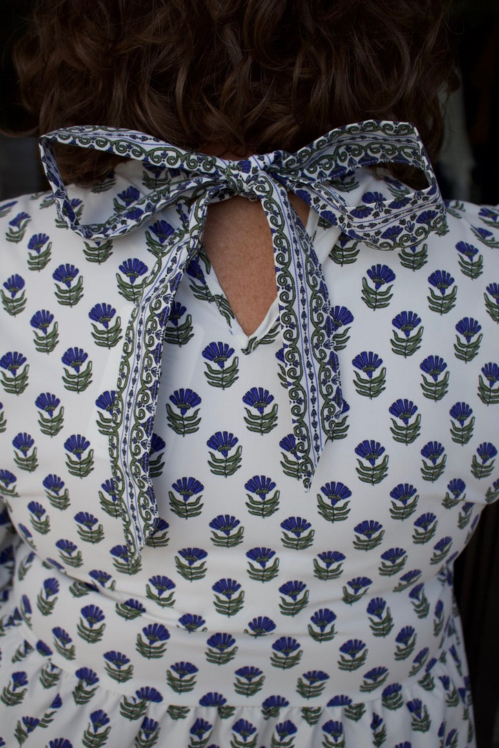 Mary Square Nina Floral Top