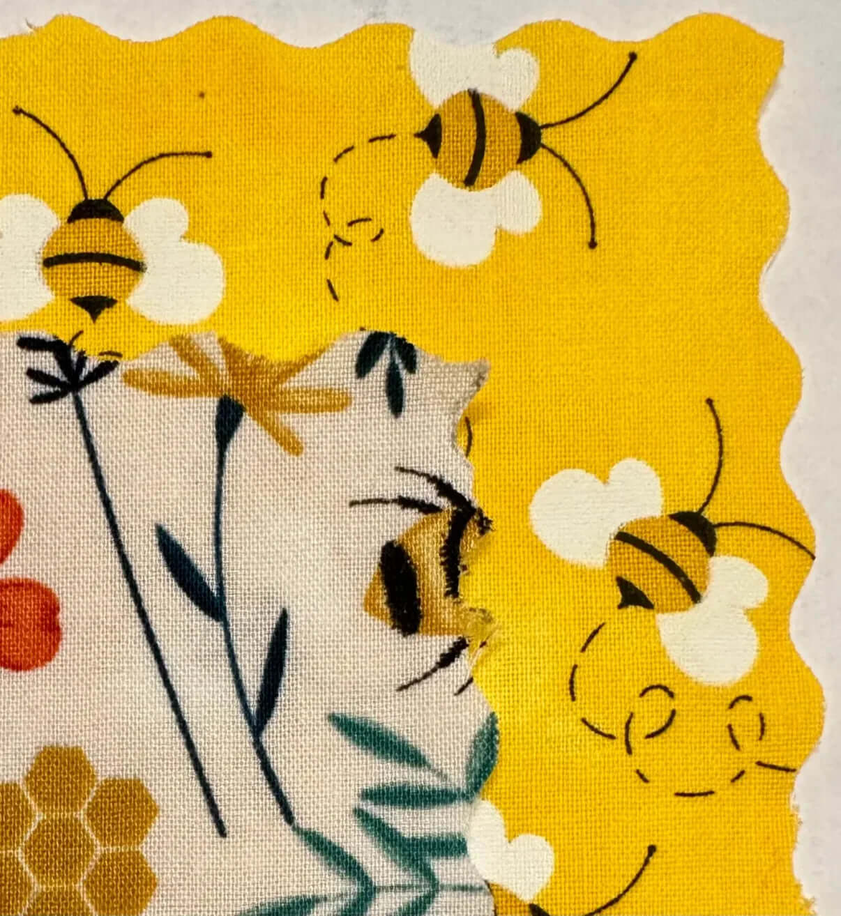 Beeswax Wrap Bright Flower