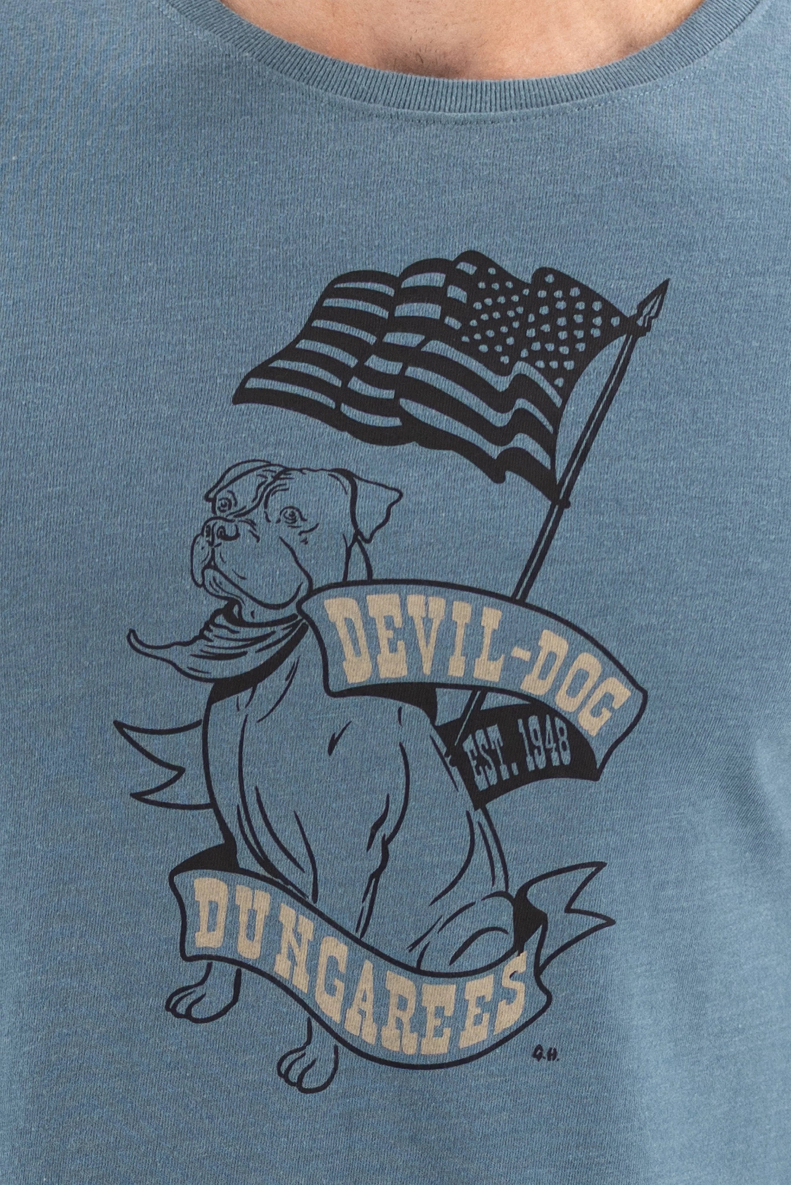 Devil Dog Graphic T-shirt - Est. 1948