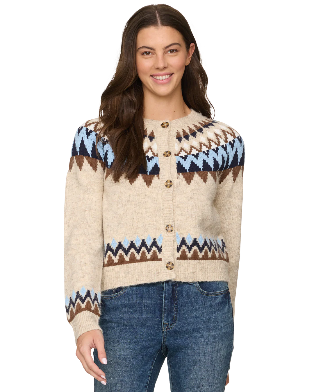 Odessa Fair Isle Cardigan