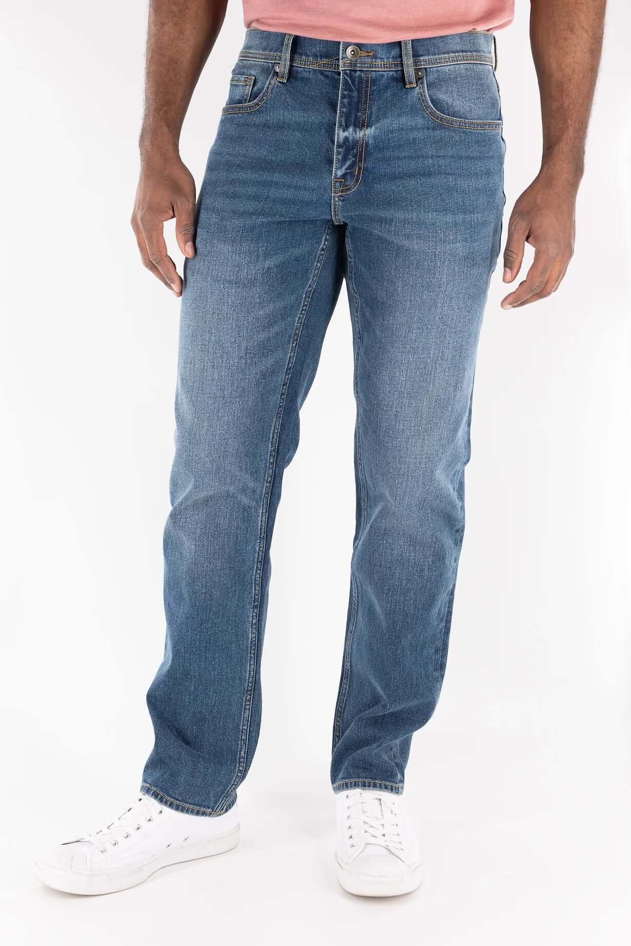 Mens Slim Straight Jean- Ash