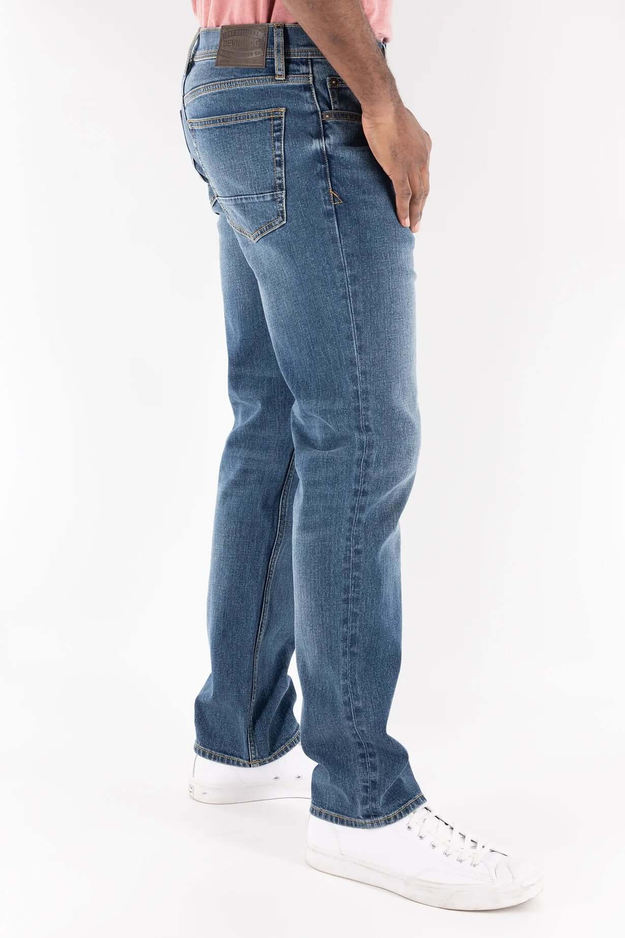 Slim Straight Jean- Ash