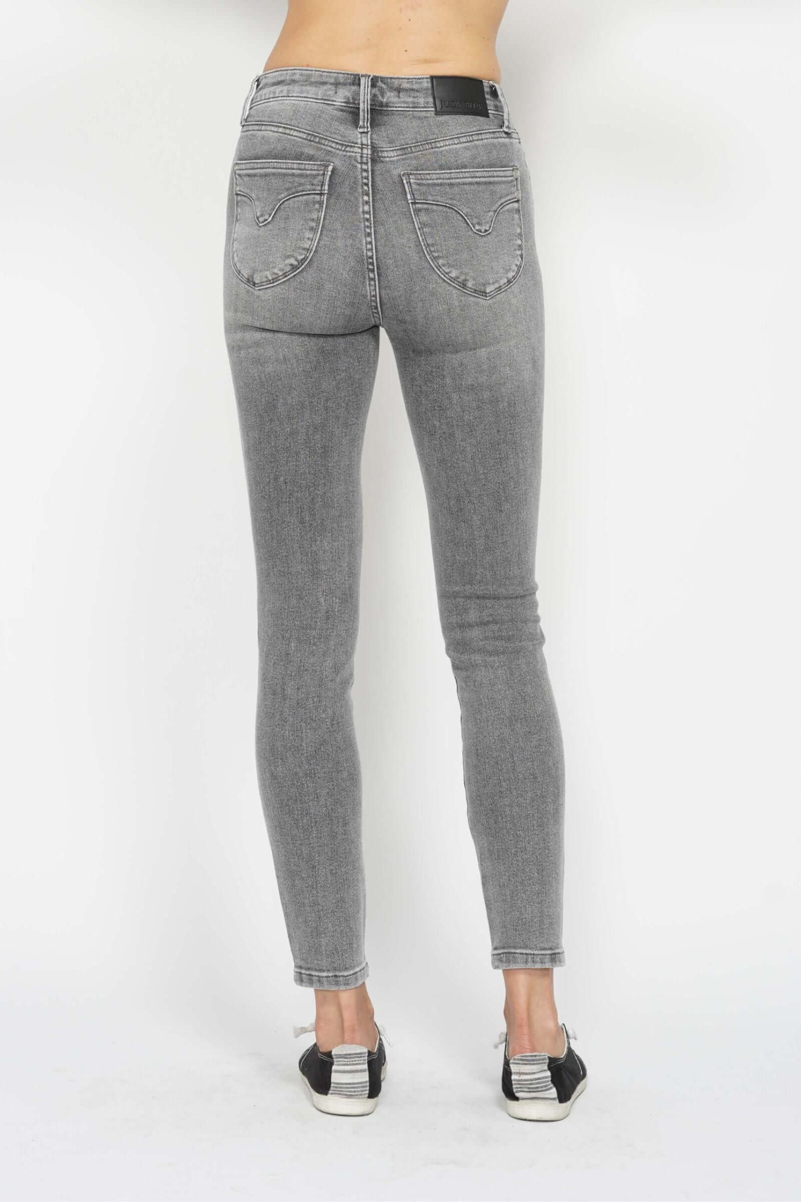 Judy Blue "Sheila" Tummy Control Shield Pocket Skinny Jean