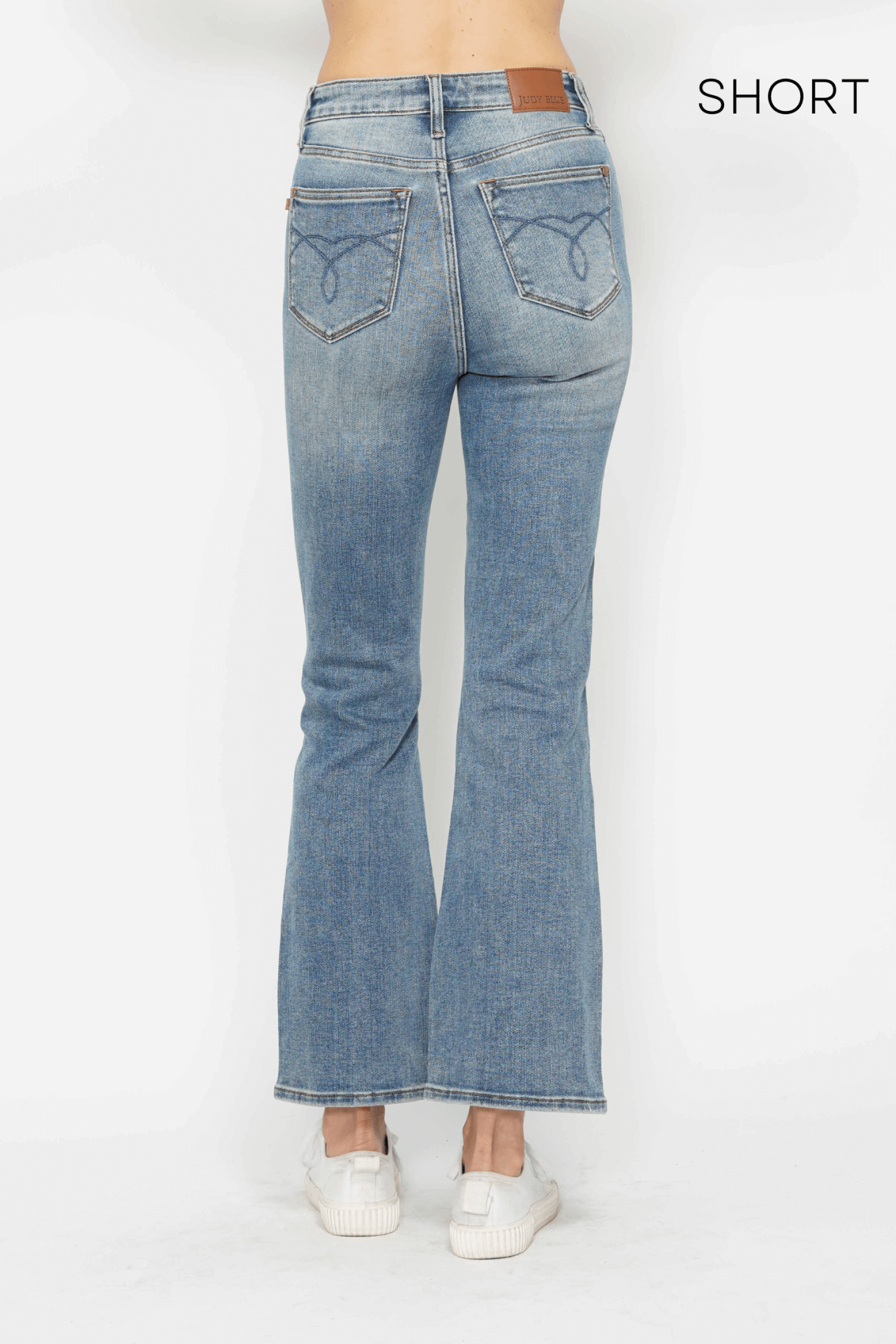 Judy Blue "Iris" HW Tummy Control Bootcut Medium Wash (3 Lengths)