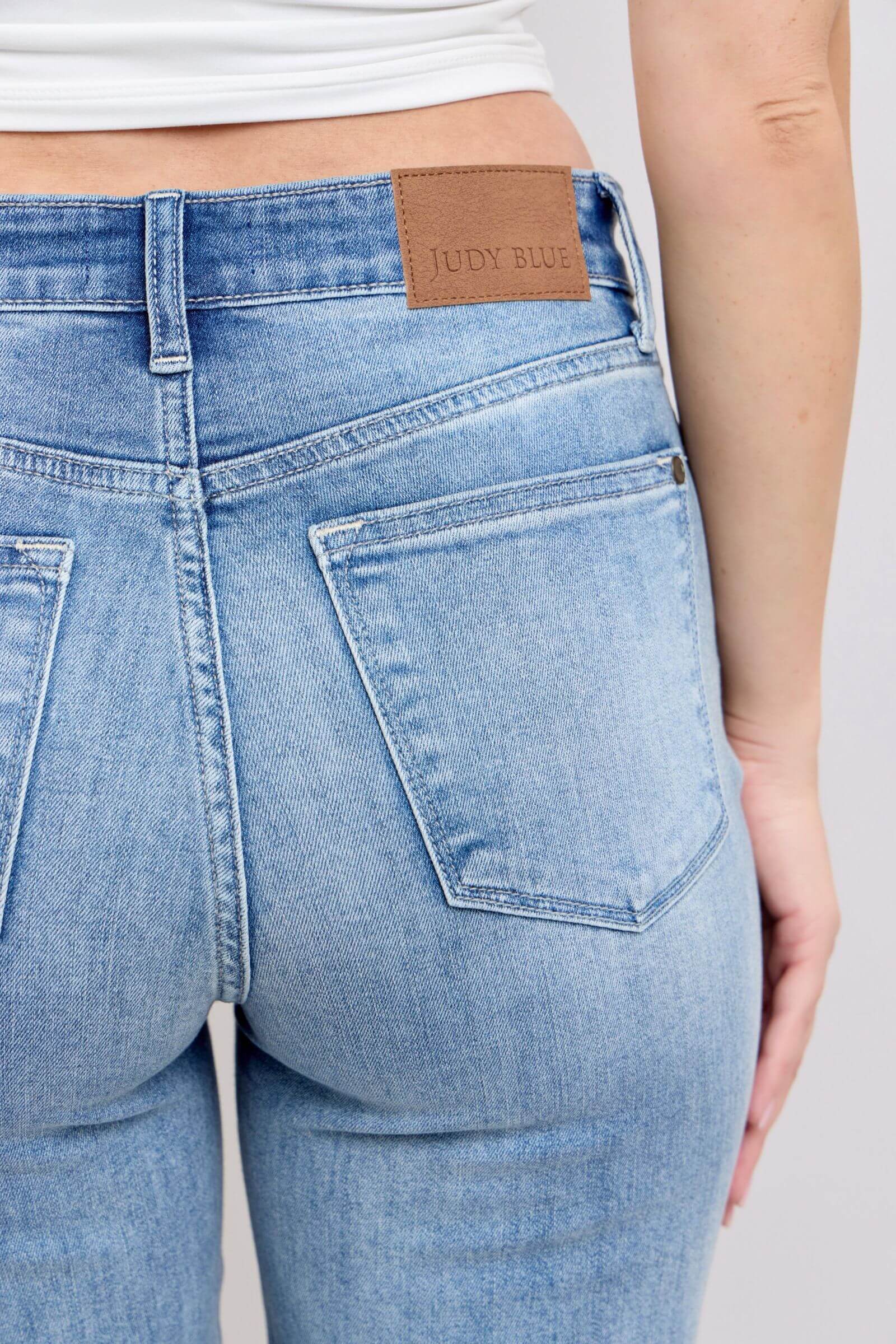 Judy Blue "Casual Comfort" High Waist Dad Jeans