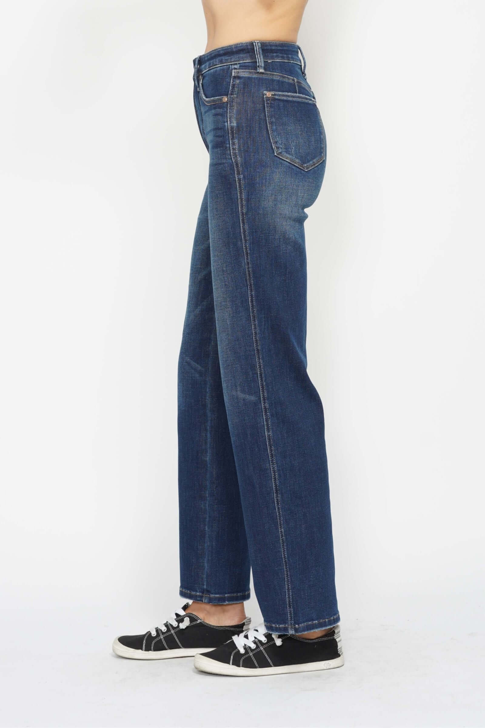 Judy Blue "Streamline" Tummy Control Straight Jeans
