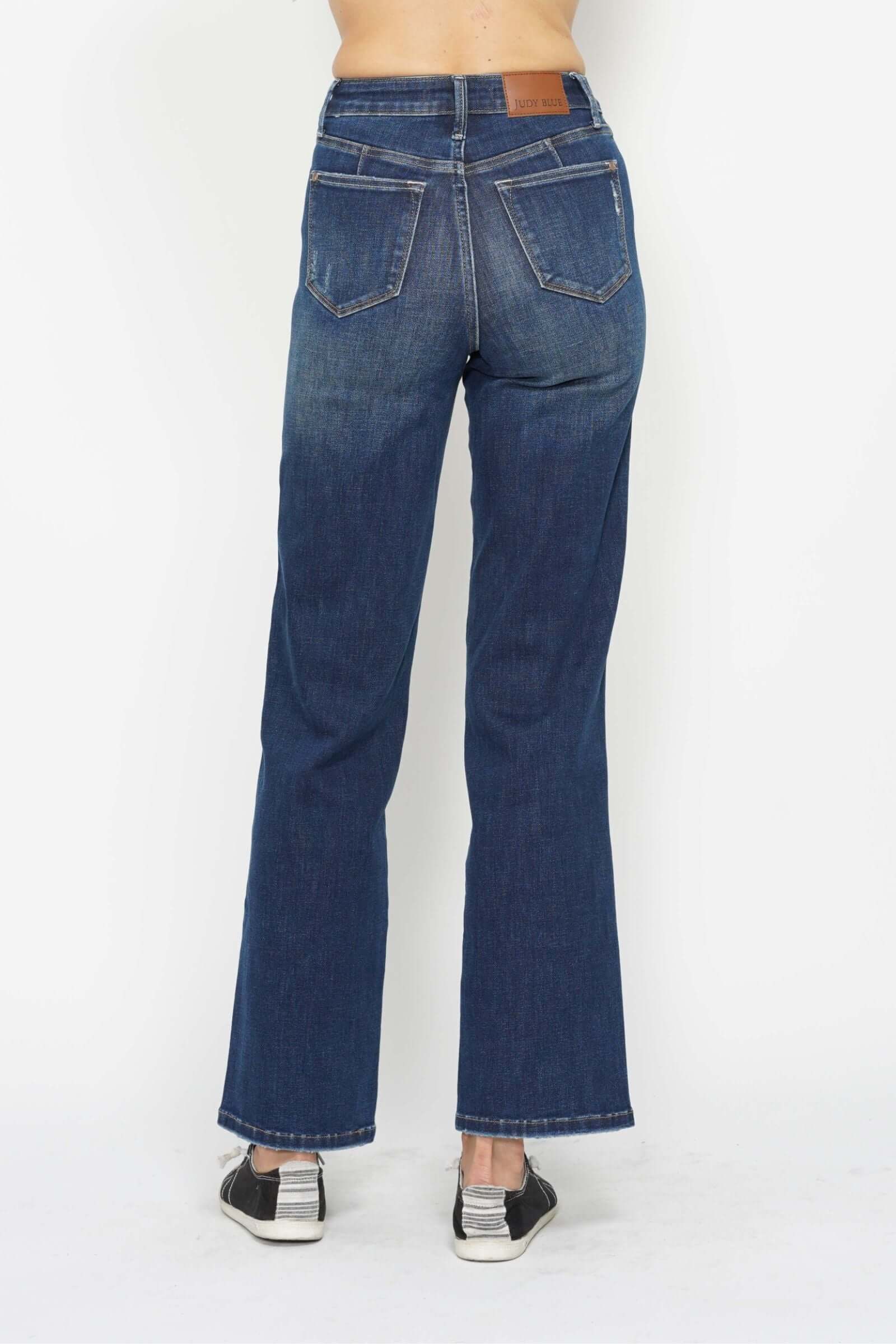 Judy Blue "Streamline" Tummy Control Straight Jeans