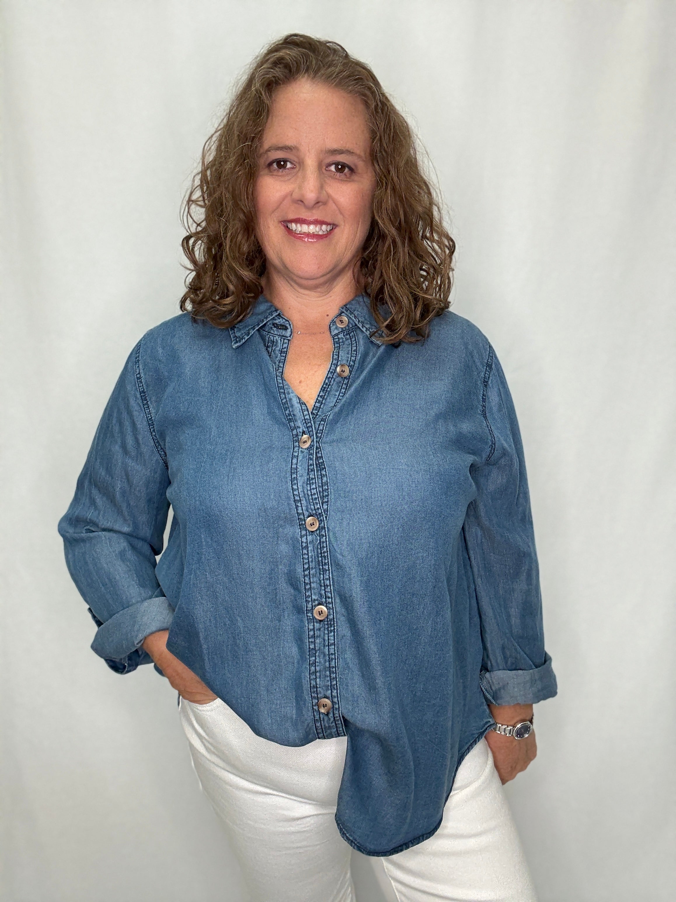 The Kennedy Chambray Shirt