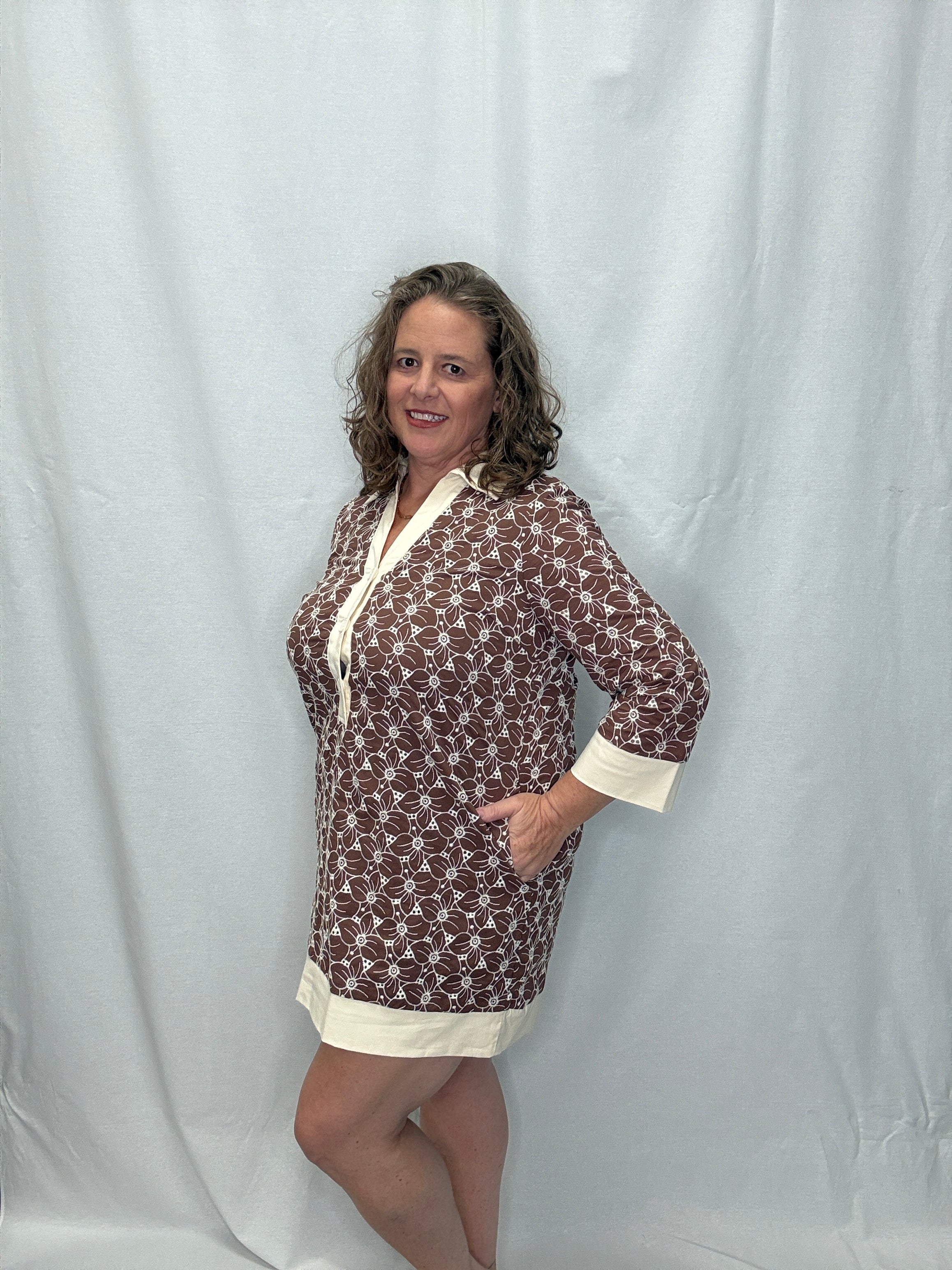 The Holland Tunic Mini Dress