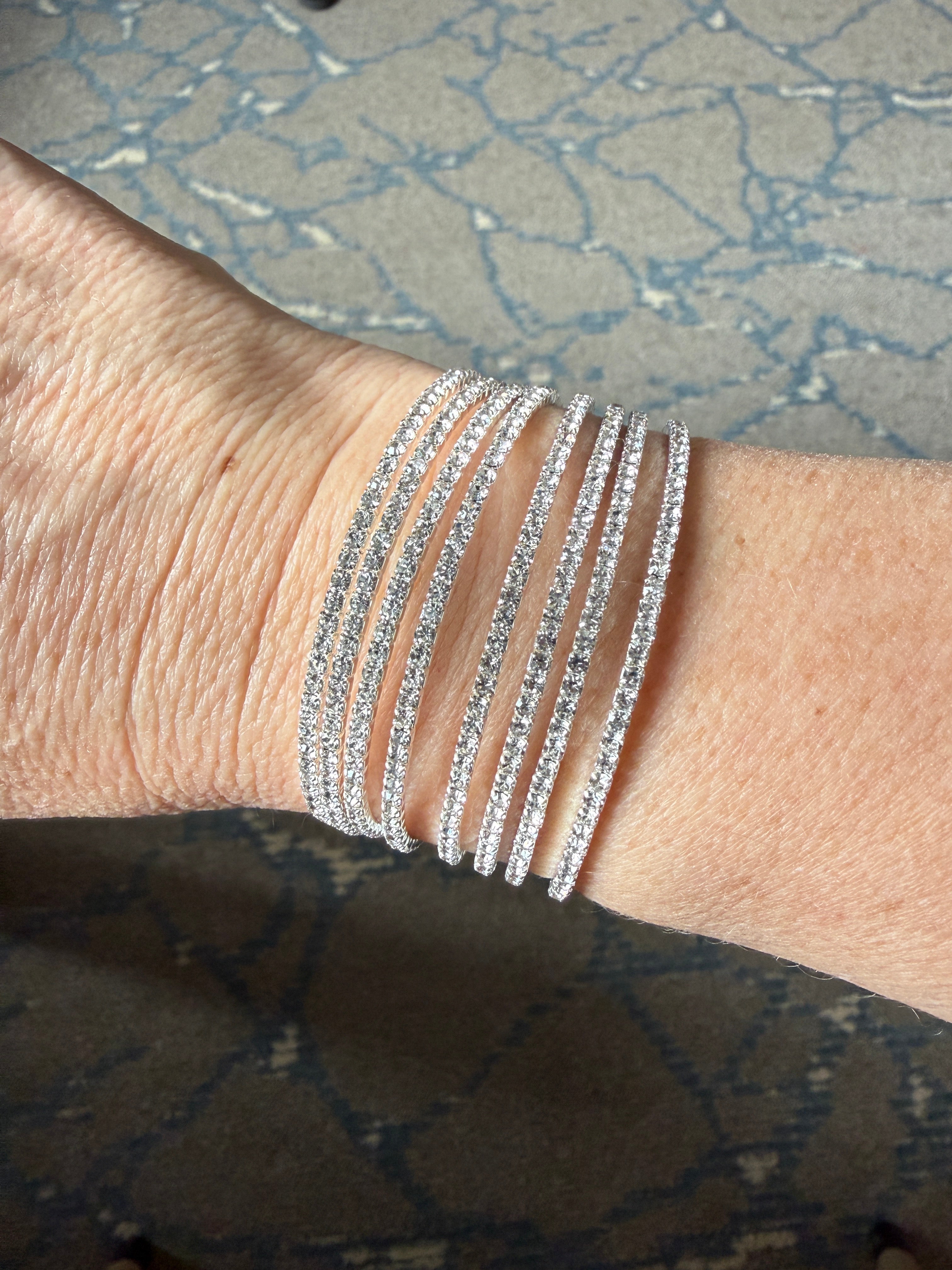 Rhinestone Stretch Bracelet