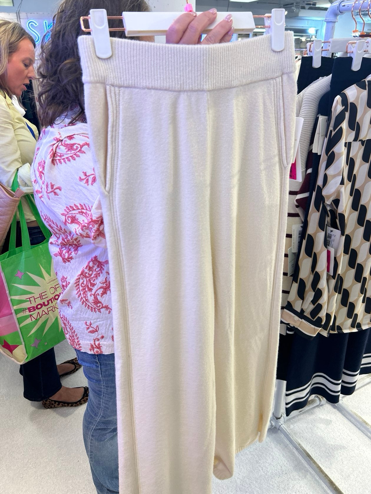 SKIES ARE BLUE IVORY SWEATER PANT