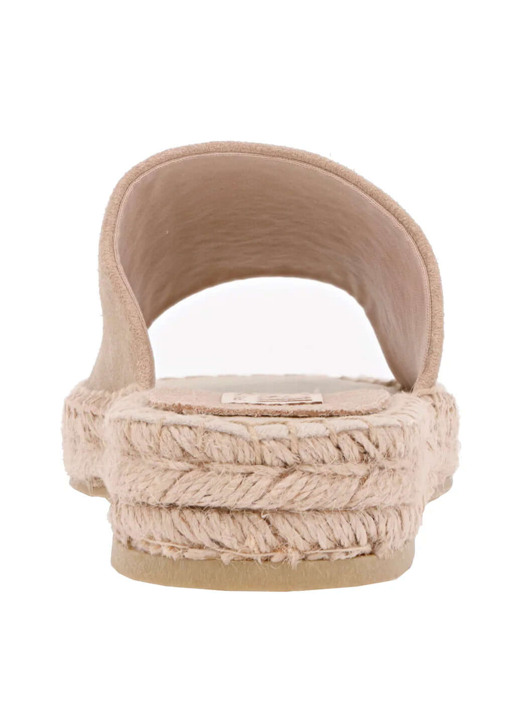 Beige suede sandal