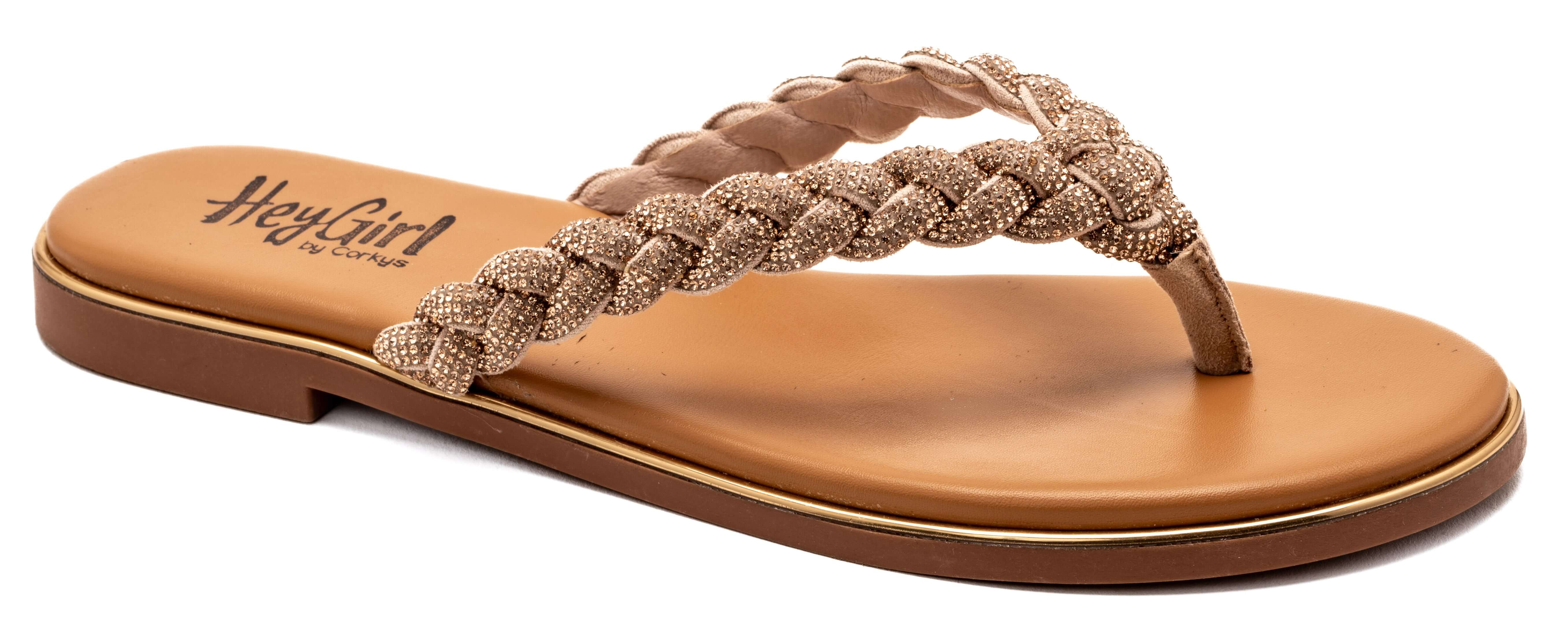 Corkys Pinky Promise Champagne Sandal