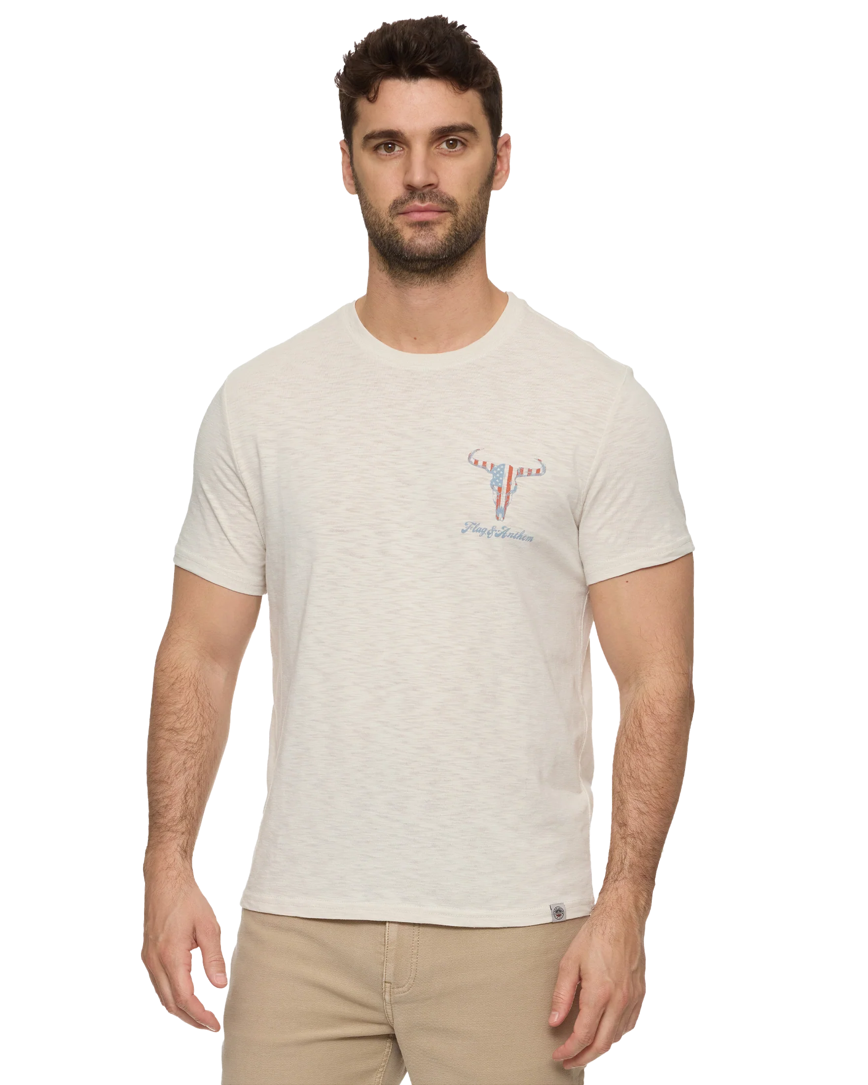 Americana Bull Skull Tee