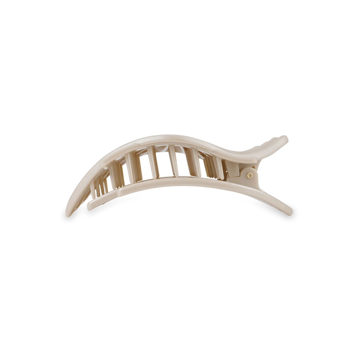 Shimmering Shell Small Flat Hair Clip