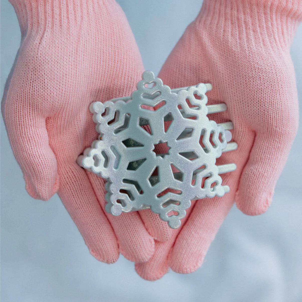 TELETIES Snowflake Flat Hair Clip