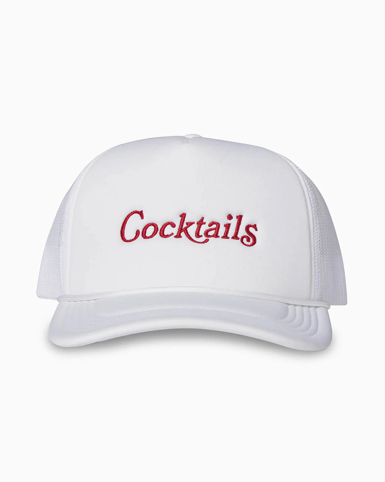 Cocktails Hat- White