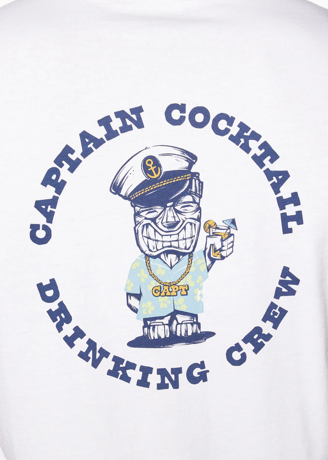 Drinking Crew Short Sleeve Shirt White