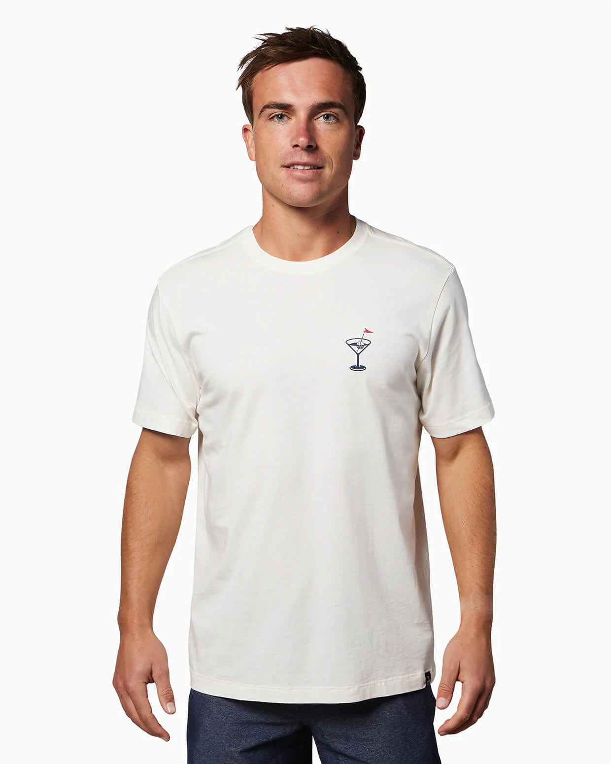 In the Drink Short Sleeve Tee- Natural