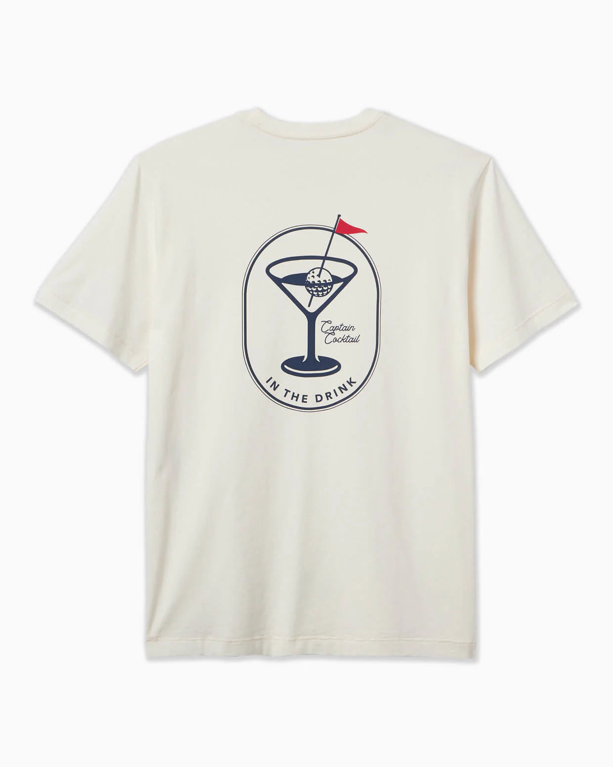 In the Drink Short Sleeve Tee- Natural