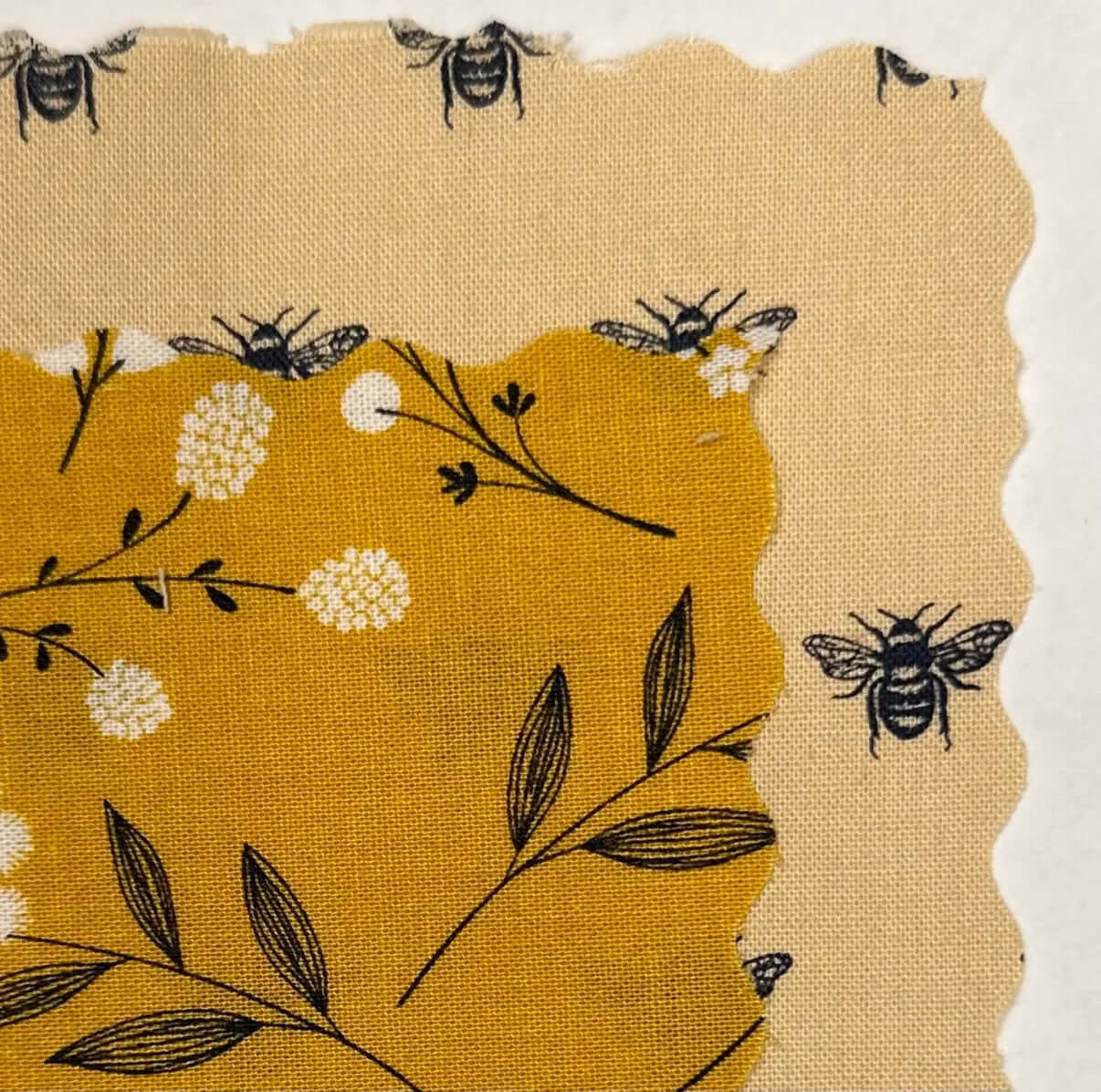 Beeswax Wrap Yellow Flower