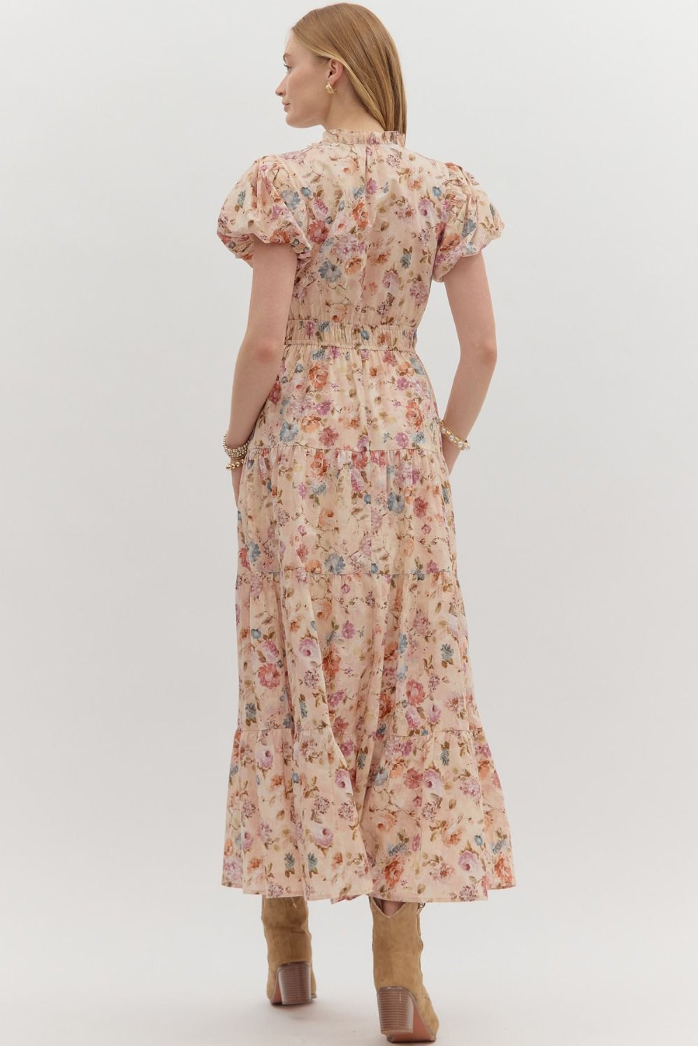 Elara Floral Dress