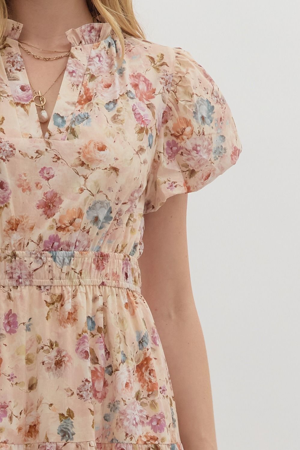 Elara Floral Dress