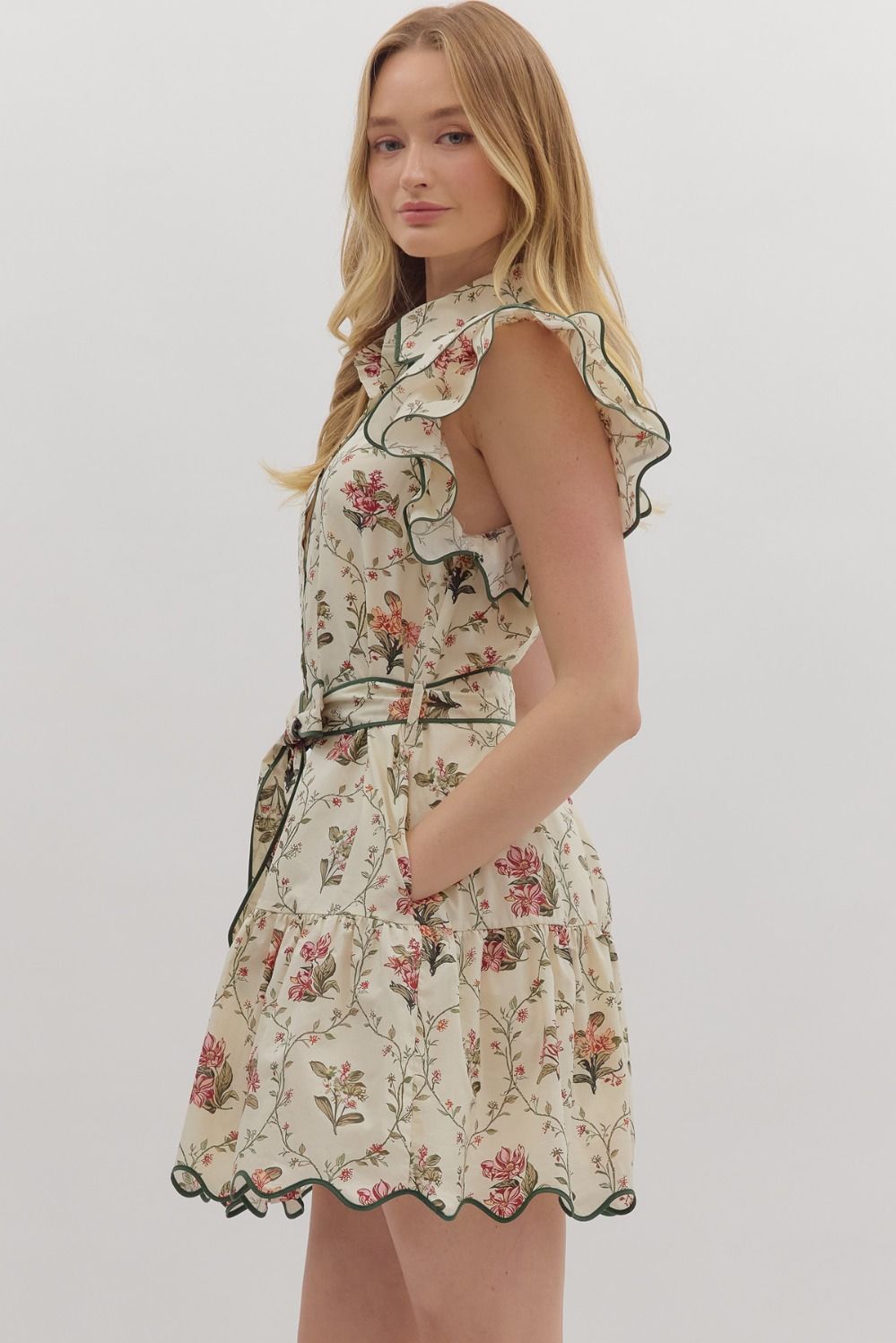 Flutter Mini Dress