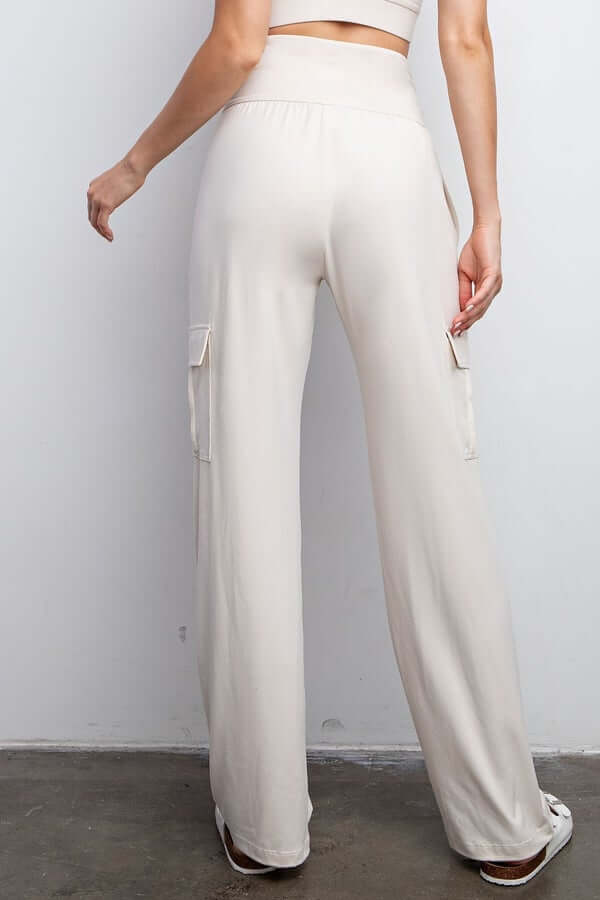 Pearl Cargo Pants Cream