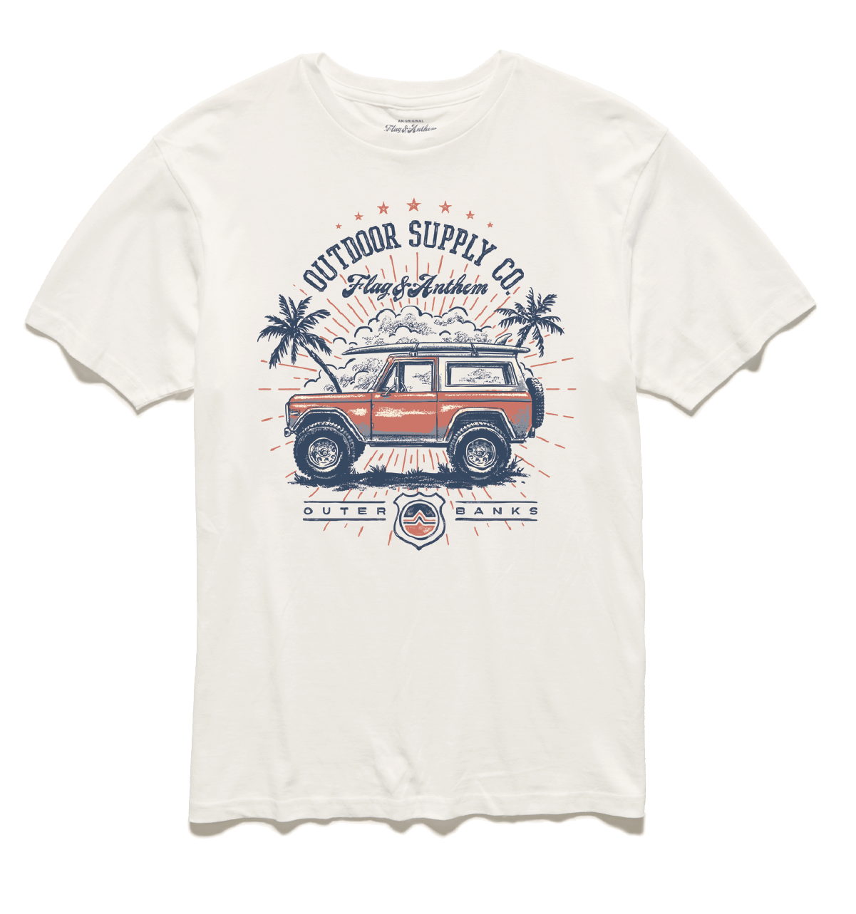 Outer Banks Vehicle Slub Tee