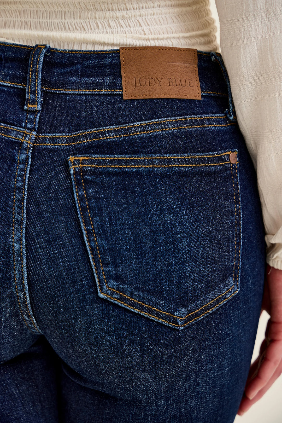 Petite Judy Blue "Cleo" Mid Rise Bootcut