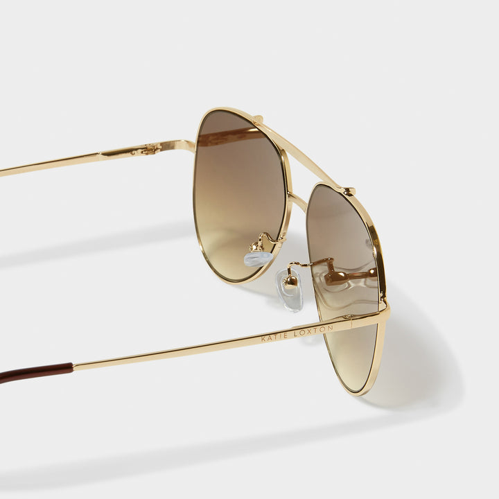 BALI SUNGLASSES | Gold Metal