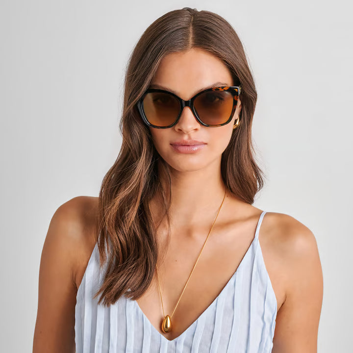 MYKONOS SUNGLASSES | Dark Tortoiseshell