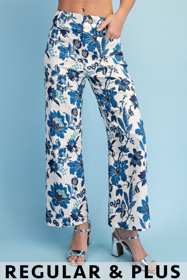 Floral Ankle Pant