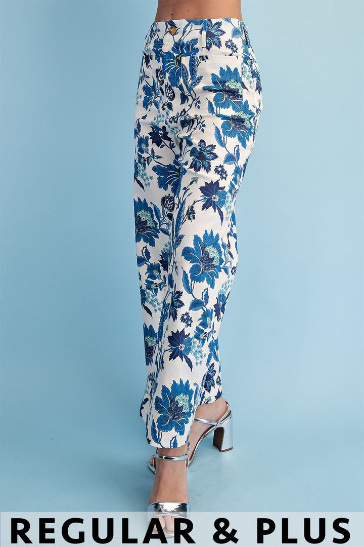 Floral Ankle Pant