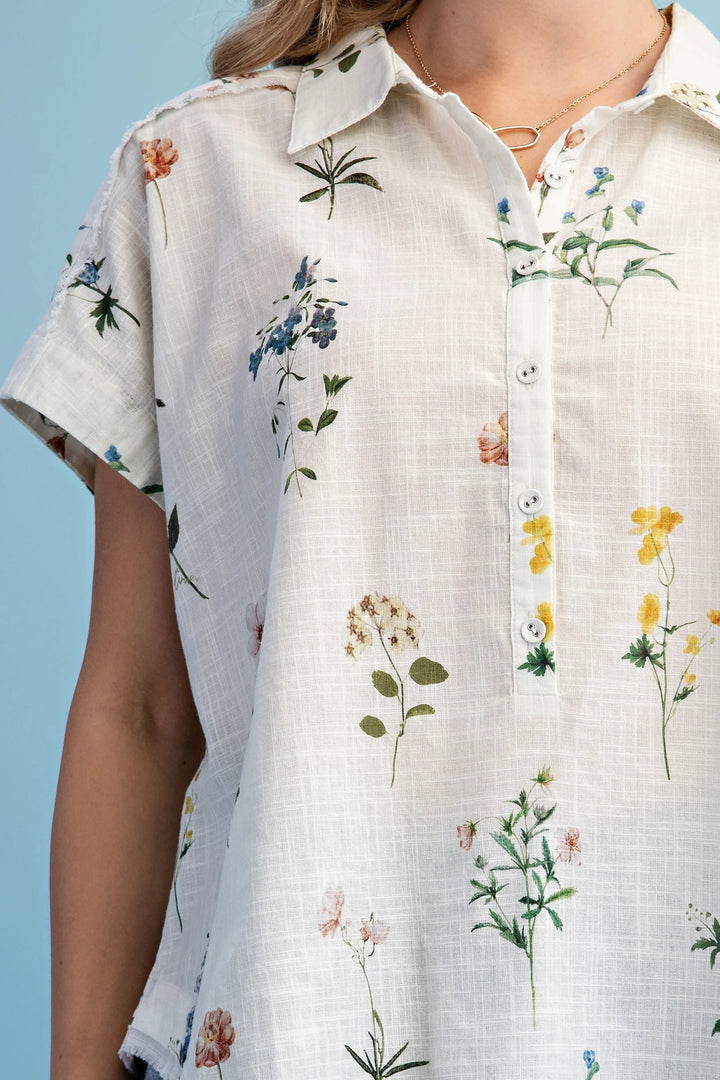 Floral Print Shirt