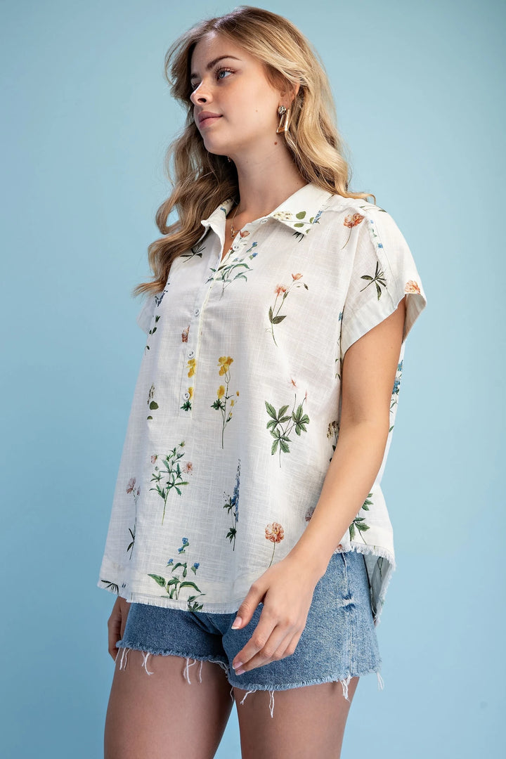 Floral Print Shirt