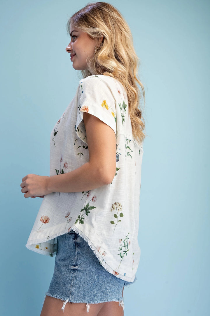 Floral Print Shirt