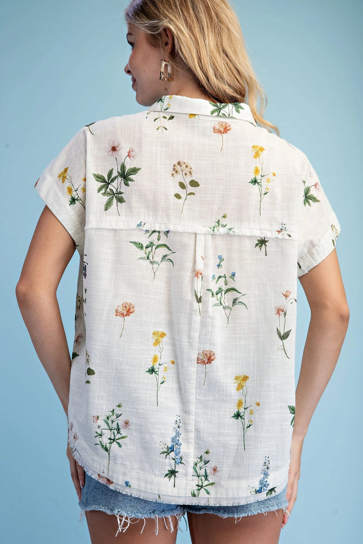 Floral Print Shirt
