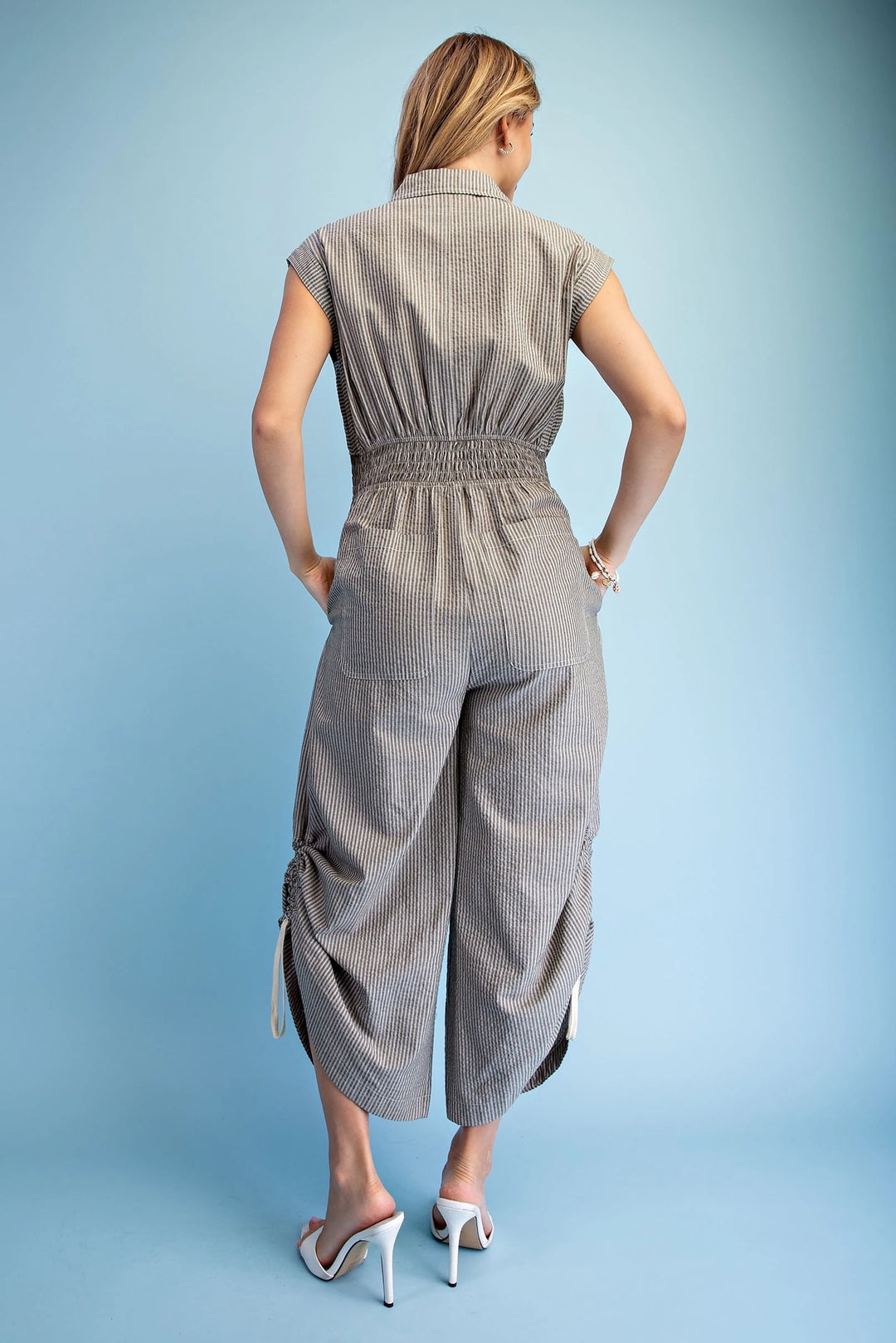 Barrel Leg Jumpsuit