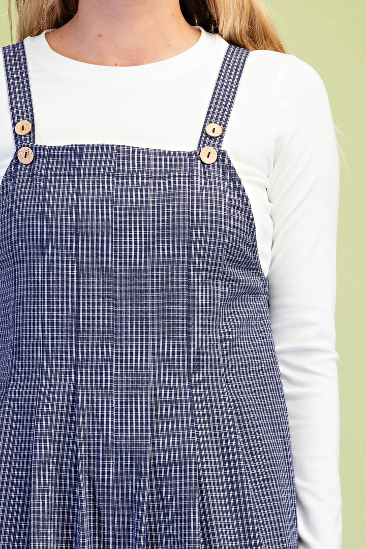 Wide Leg Jumpsuit -Navy