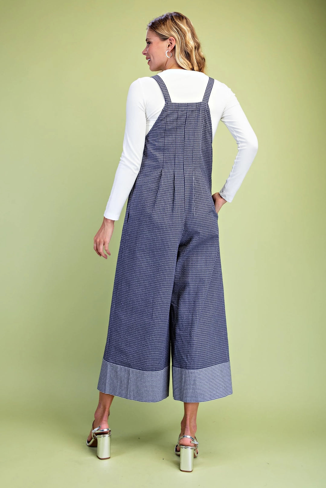 Wide Leg Jumpsuit -Navy