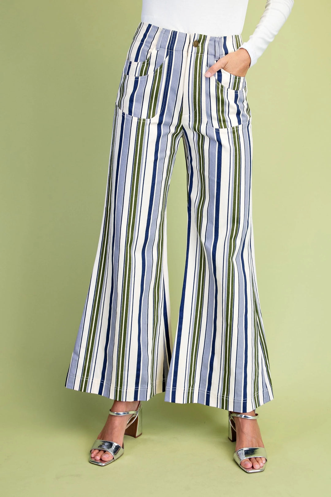 Striped Flare Pant